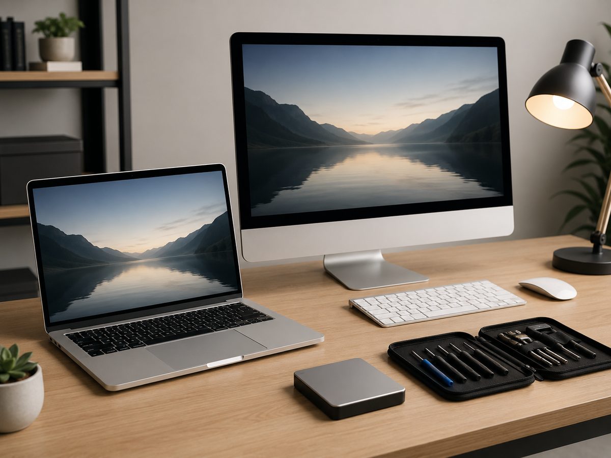 MacBook and iMac support setup